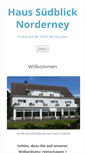 Mobile Screenshot of haussuedblick.de