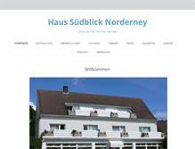Tablet Screenshot of haussuedblick.de